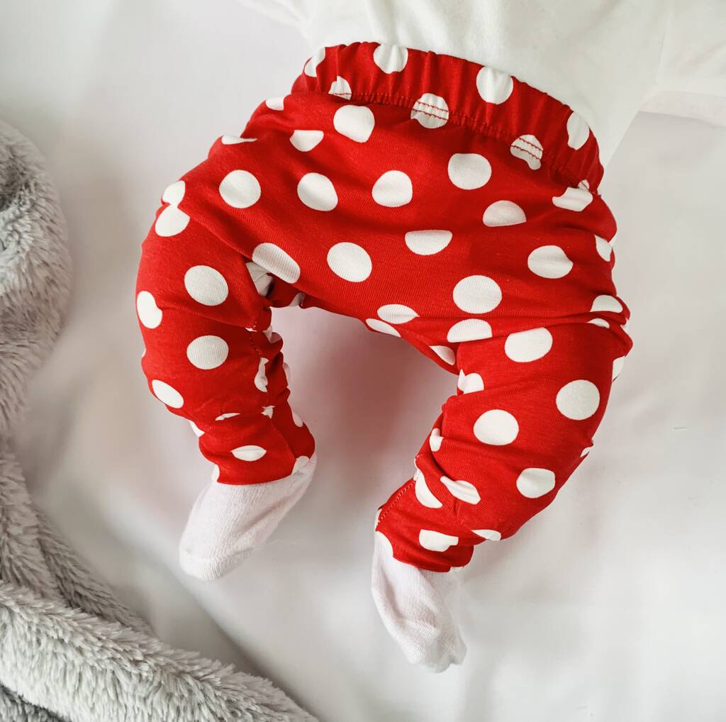 polka dot leggings baby