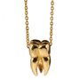 Gold Vermeil Tooth Pendant Necklace, thumbnail 2 of 6