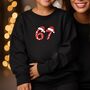 Six Seven Meme Childrens Christmas Jumper, thumbnail 4 of 4