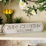 Personalised New Home Wooden Double Road Sign House, thumbnail 4 of 12