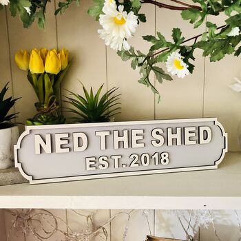 Personalised New Home Wooden Double Road Sign House, 4 of 12