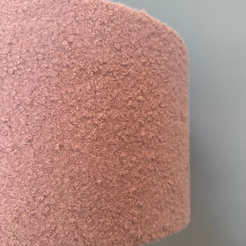 Boucle Fabric Lampshade, 4 of 8