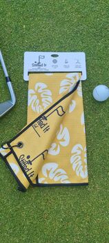 Personalised Golf Towel Sub Par Ine, 3 of 4