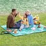 Foldable Water Repellent Picnic Rug For Outdoors, thumbnail 1 of 11