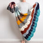 Chevron Blanket Easy Crochet Kit, thumbnail 2 of 10