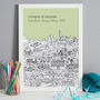 Personalised Leicester Graduation Gift Print, thumbnail 6 of 9