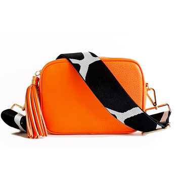 orange shaped purse