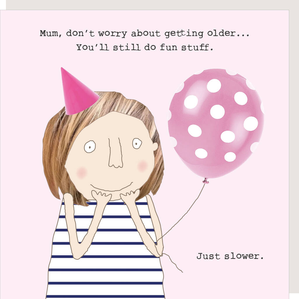 Mum Slower Birthday Card By Rosie Made A Thing