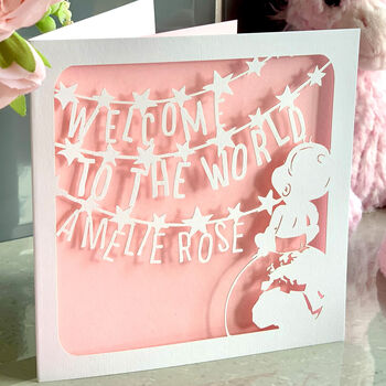 Personalised New Baby Card, 3 of 5
