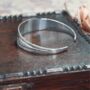Gothic Vintage Sugar Tong Bangle, thumbnail 2 of 5