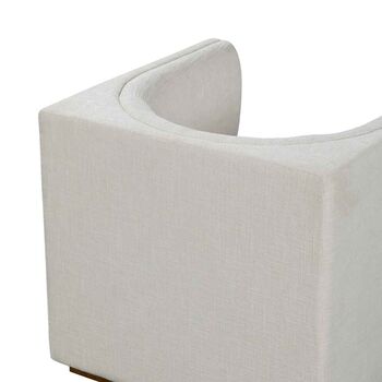 Richlin Crosshatch Cream Armchair, 5 of 7