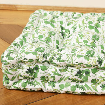 Meadowbrook Botanical Cotton Dog Bed, 6 of 11