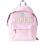 Personalised Kids Backpack With Chenille Letters And Fun Motifs – Custom Nursery And School Bag, thumbnail 2 of 7