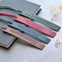 Personalised Leather Quote Bookmark For Book Lovers, thumbnail 2 of 8
