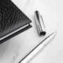 Personalised Luxury Black Leather Guest Book, thumbnail 6 of 9