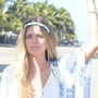 Blue Triangular Headpiece Inti Collection, thumbnail 3 of 4
