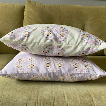 Rock Rose Design Cushion Cover, 5 of 6