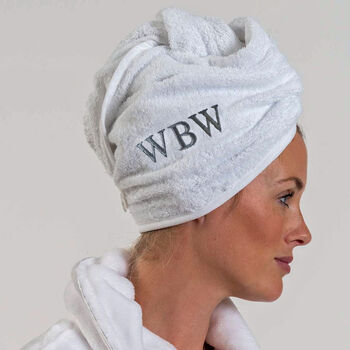 Personalised Hair Towel, 3 of 10