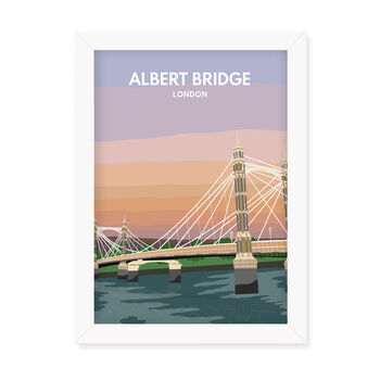 Albert Bridge London Framed Print, 5 of 6