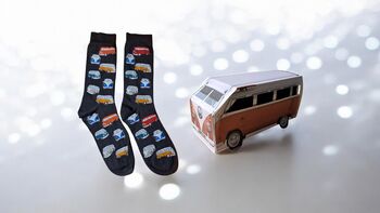 Campervan Socks And Motorhome Handcrafted Gift Box, 11 of 11