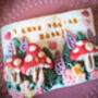 Tiny Toadstool Mini Biscuit Slab, thumbnail 2 of 5