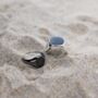 Smooth Black And Silver Signet Ring For Men Mens Ring, thumbnail 3 of 12