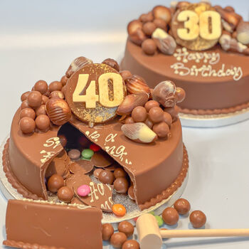40th Birthday Smash Cake, 2 of 7