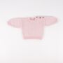 Emma Baby Jumper Knitting Kit, thumbnail 6 of 10