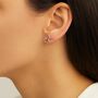 Sterling Silver Balloon Dog Stud Earrings – 9mm, thumbnail 2 of 3