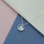 50th Birthday Infinity Initial Bead Necklace, thumbnail 1 of 2