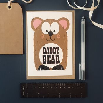 Daddy Bear Mug Coaster For Father's Day, 6 of 6