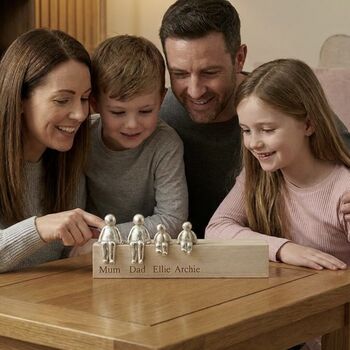 Personalised Our Family Ornament With Choice Of Figures, 6 of 11