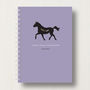 Personalised Horse Lover's Journal Or Notebook, thumbnail 9 of 10