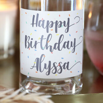 Personalised 'Happy Birthday' Gin, Vodka, Or Whisky, 2 of 4