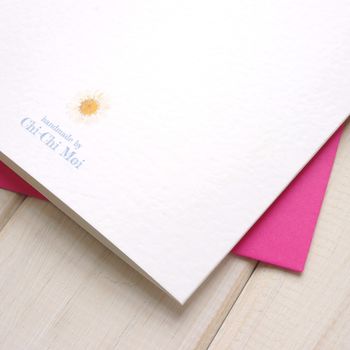 Personalised Floral Wedding Card By Chi Chi Moi