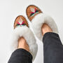 Women's Sheepskin Moccasin Slippers Lia, thumbnail 2 of 12