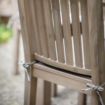 Pair Of Porthallow Outdoor Dining Chairs, 2 of 4