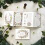 Cottage Garden Wedding Concertina Invitations, thumbnail 3 of 7