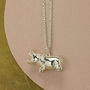 Personalised Hippo Necklace, thumbnail 3 of 11