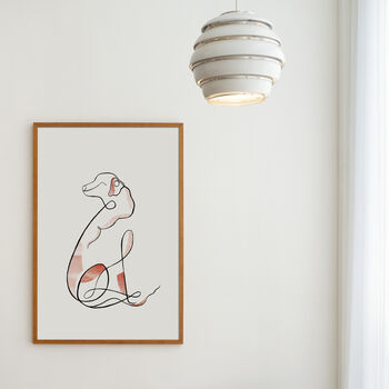 Golden Retriever Personalised Wall Art, 3 of 9