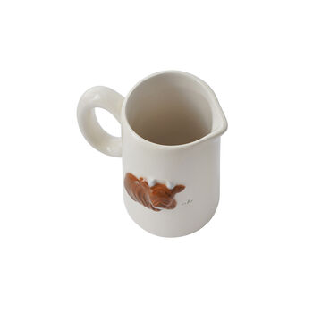 Bramble Farm Highland Cow Milk Jug With Gift Box, 5 of 5