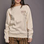 Custard Cream Connoisseur Slogan Sweatshirt, thumbnail 3 of 8