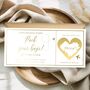 Holiday Scratch To Reveal Card, Gold Foil Birthday Voucher, Scratch Off Ticket, thumbnail 1 of 3