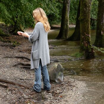 Alpaca Rib Knit Cardigan, 10 of 10