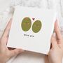 Personalised Olive You Anniversary Card For Boyfriend, thumbnail 1 of 7