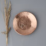 22nd Anniversary Gift Hand Forged Copper Dish, thumbnail 4 of 8