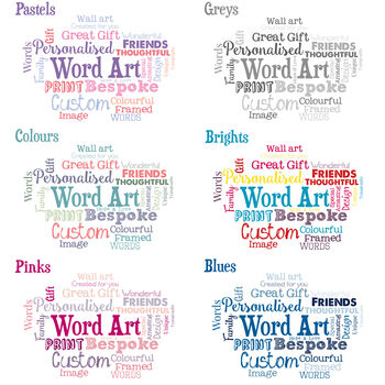 Personalised Birthday Word Art Gift For Dad, 5 of 8