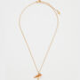 Fable Enamel Robin Short Necklace, thumbnail 3 of 6