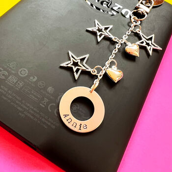 Personalised Kindle E Reader Charm Chain, 2 of 6
