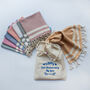 Personalised Tea Towel, Kitchen Towel, Cotton Anniversary Gift, thumbnail 7 of 9